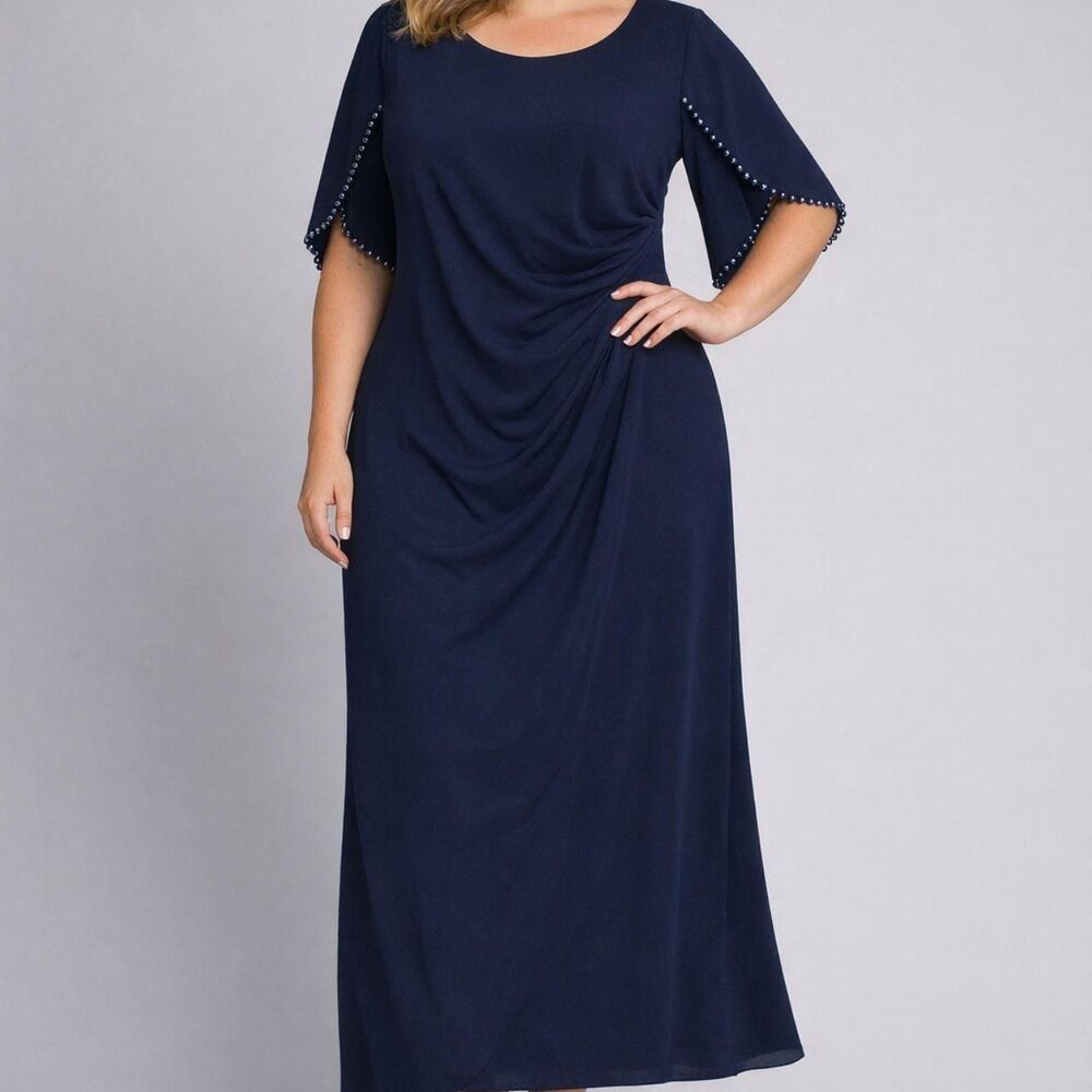 Adrianna-papell Women's Navy Formal-dresses
